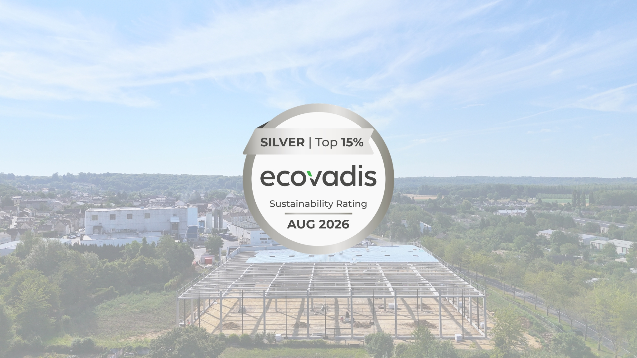 Notre engagement RSE récompensé par la médaille d’argent EcoVadis